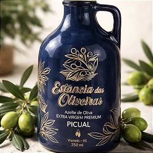 Azeite Oliva Extra Virgem Estância Oliveiras Picual 250ml