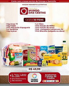 CESTA BASICA DE 10 ITENS