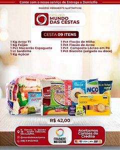 CESTA BASICA DE 9 ITENS