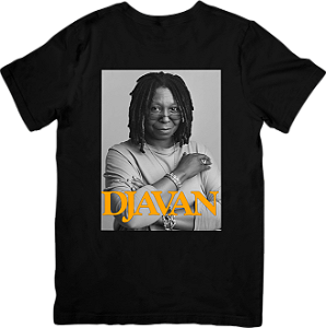 Camisa Djavan Whoopi Goldberg