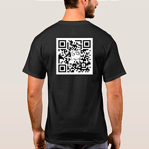 Camiseta QR Code surpresa