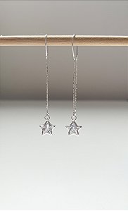 Brinco Estrela Cristal