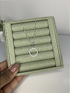 Colar Circulo cravejado