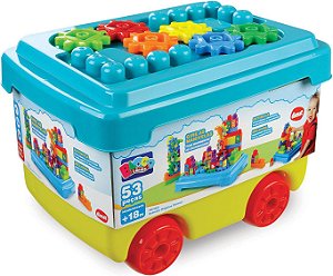 Brinquedo Infantil Bloco De Montar Estrelas Magicas 53 Peças MK360