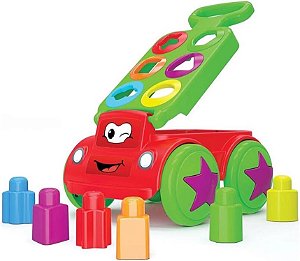 Brinquedo Pedagogico Educativo Carrinho De Empurrar MK308
