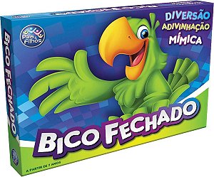 Jogo De Tabuleiro Bico Fechado Mimica Adivinhação Original