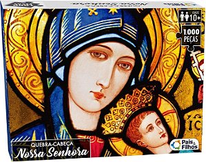 Quebra-cabeça Imagem Nossa Senhora Menino Jesus 1000 peças