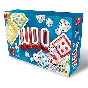 Jogo De Tabuleiro Ludo 2 A 4 Jogadores Colorido Coluna
