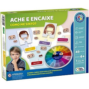 Jogo Infantil Ache E Encaixe Como Estou Me Sentindo Emoções