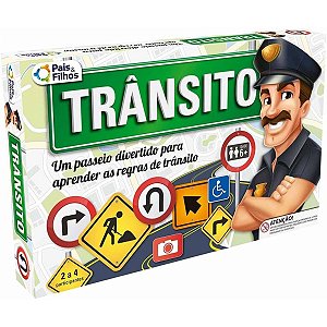 Brinquedo Jogo Educativo Infantil Regras De Trânsito