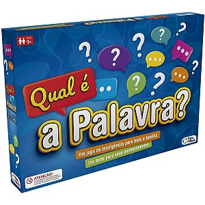 Jogo Tabuleiro Conhecimento Qual É A Palavra? Pais E Filhos