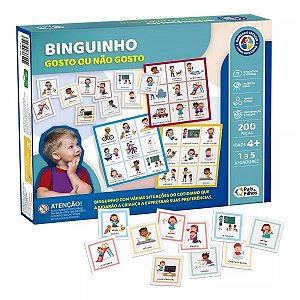 Binguinho Gosto Ou Não Gosto Jogo Educativo Sentimentos