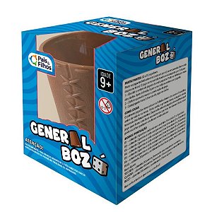 Jogo De Dados Com Copo General Bozó Pais E Filhos Cor marron