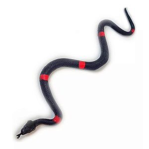Cobra Realística Serpente Brinquedo Borracha Pegadinha Susto