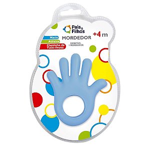 Mordedor Pais E Filhos Mãozinha Bebê +4m Colors Alivio Tato