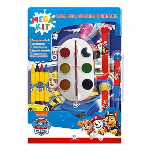 Mega Kit Para Ler, Colorir E Brincar | Patrulha Canina