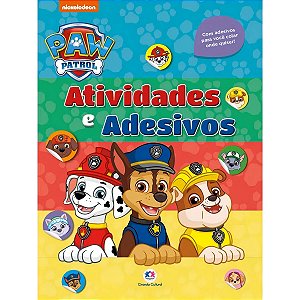 Livro Patrulha Canina Adesivos E Atividades Ciranda Cultural