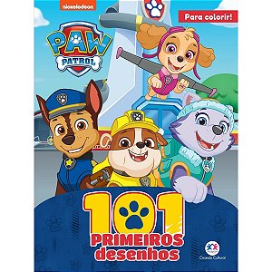 Livro Infantil 101 Desenhos Palavras Colorir Pintar Desenhar