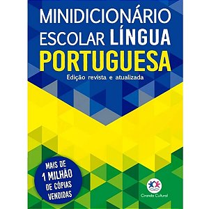 Minidicionário escolar Língua Portuguesa Ciranda Cultural