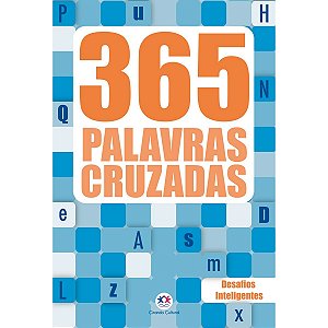 Livro 365 Palavras Cruzadas Diretas Vol 1 - Ciranda Cultural