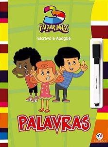 Livro 3 Palavrinhas: Palavras - Escreva E Apague