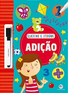 Livro Escreva E Apague com Caneta Adição - Ciranda Cultural