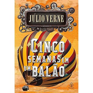 Livro Cinco semanas em um balao - Julio Verne