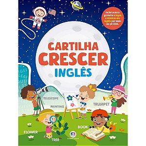 Livro Cartilha Crescer - Atividades Aprendizado Ingles