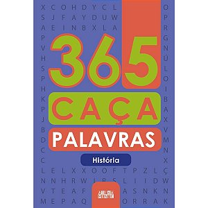 Livro 365 Caca-Palavras - Tema Historia