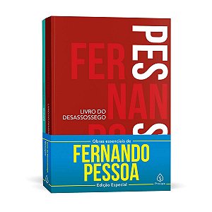 Kit 2 Livros As Obras essenciais de Fernando Pessoa