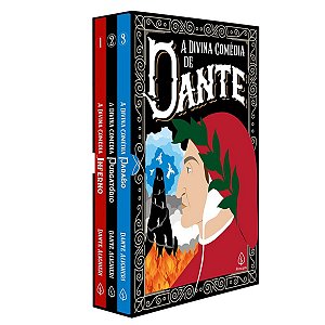 A divina comedia - Box com 3 livros O Inferno, O Purgatório e O Paraíso