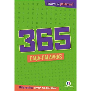 Livro 365 Caça-Palavras I - Ciranda Cultural