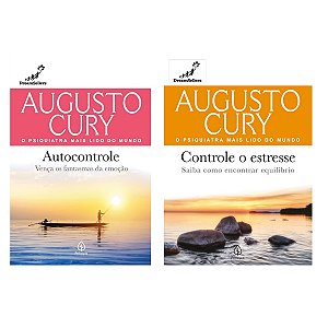 Kit 2 Livros Autocontrole e Controle o Estresse - Augusto Cury