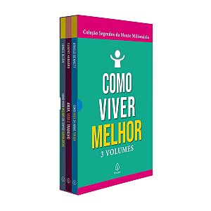 Box Como viver melhor - Coleção Segredos Da Mente Milionária
