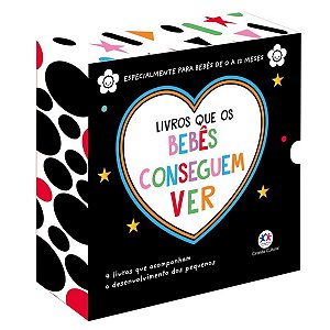 Livros que os bebes conseguem ver