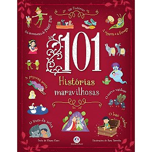 Livro 101 Historias Maravilhosas - Capa Dura Almofadada