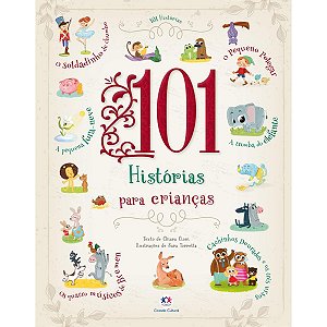 Livro 101 Historias para Criancas - Capa Dura Almofadado