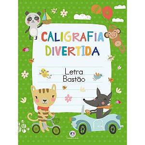 Livro Infantil Educativo Caligrafia Divertida- Letra Bastão