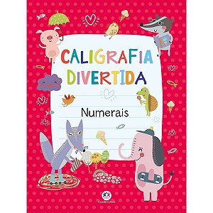 Livro Infantil Educativo Caligrafia Divertida- Numerais