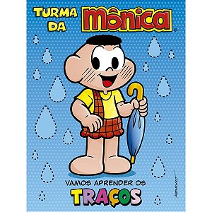 Livro Turma da Monica - Vamos aprender os tracos