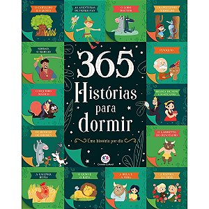 Livro Capa Dura Almofadada - 365 historias para dormir