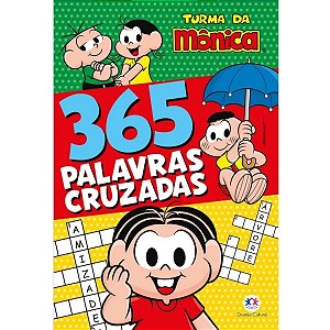 Livro Turma da Monica - 365 palavras cruzadas