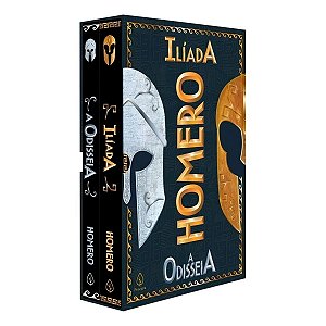 Box Homero com 2 livros - Iliada e Odisseia