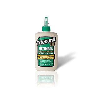 Cola Titebond 3 Ultimate 263G Para Marcenaria Prova D Água
