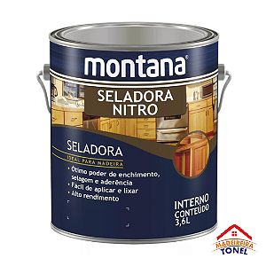 Seladora Nitro Para Madeira Alto Rendimento Galão 3,6 Lt