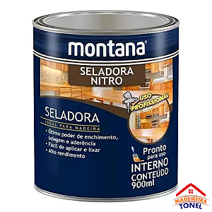Seladora Nitro Para Madeira Alto Rendimento Galão 900ml