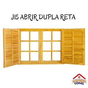 Janela de Angelim Pedra Ref J15