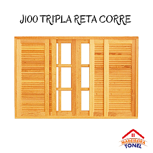 Janela de Angelim Pedra Ref J100