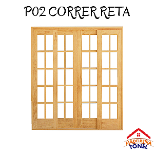 Porta de Angelim pedra Ref P02