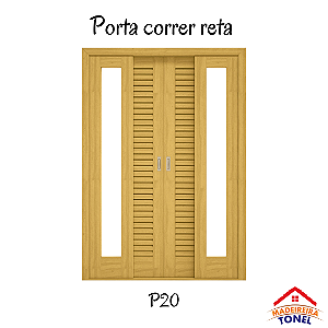 Porta de Angelim pedra Ref P20